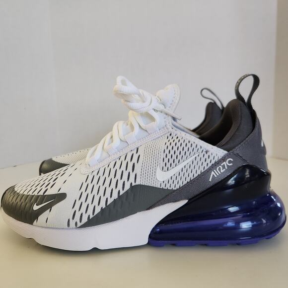 Nike Men\'s Air Max 270 Sneaker, White Persian Grey 107, US 8 main image 5